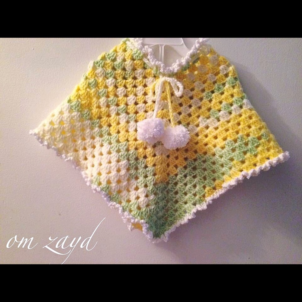 Baby poncho